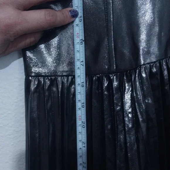 Banana Republic Sleeveless Gunmetal Mini Dress - Picture 5 of 13